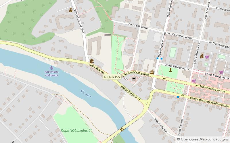 lenin zvenigorod location map