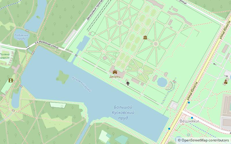 Pałac Kuskowo location map