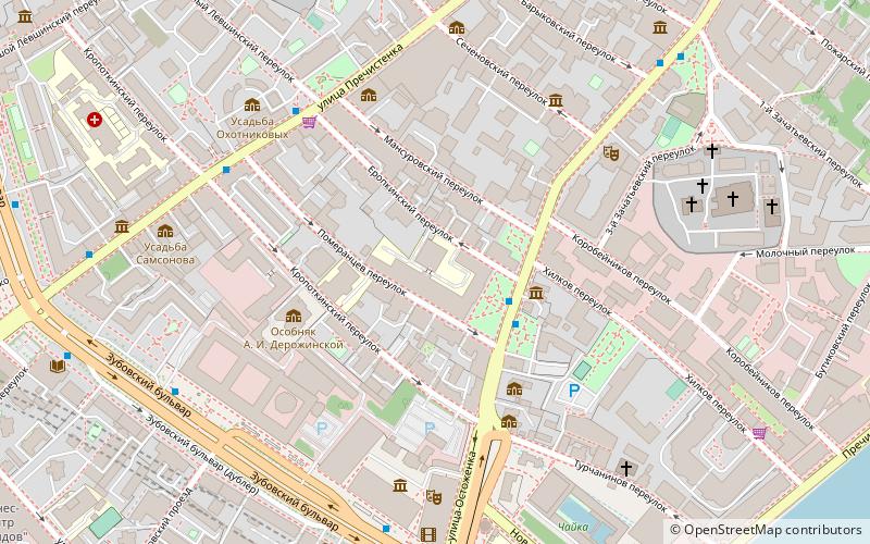 Moscow State Linguistic University location map