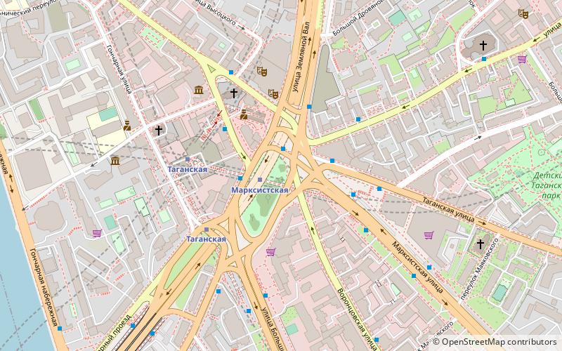 Nizhegorodskaya Street location map