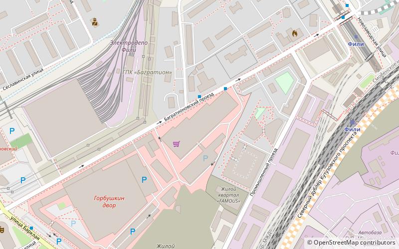 filion shopping center moscou location map