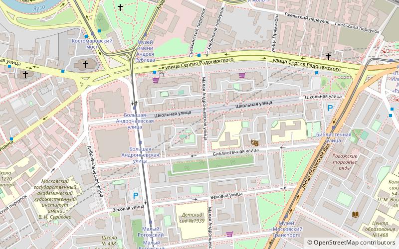 Shkolnaya Street location map