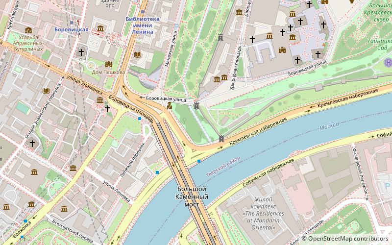 Alexander Palace location map