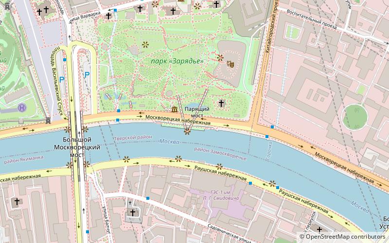 Formel-E-Rennstrecke Moskau location map