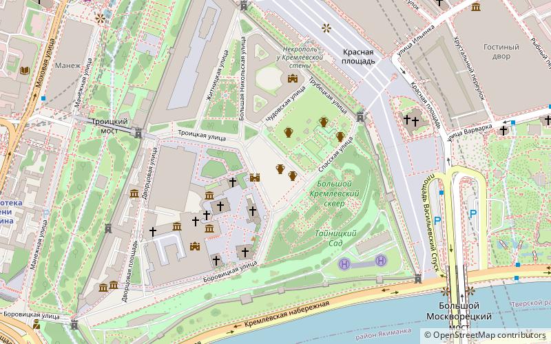 Ivanovskaya Square location map