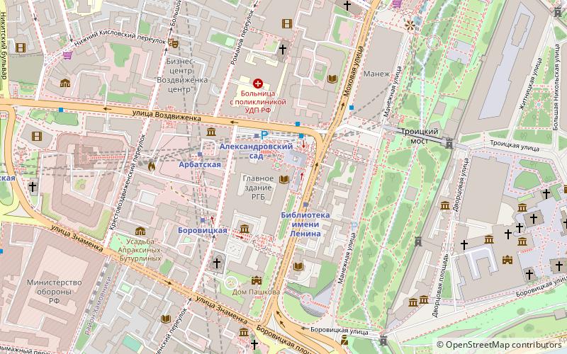 Russische Staatsbibliothek location map