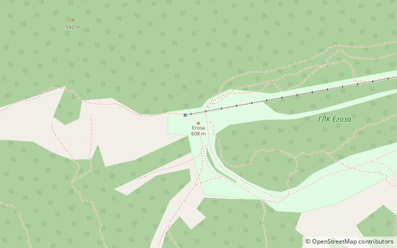 Egoza location map
