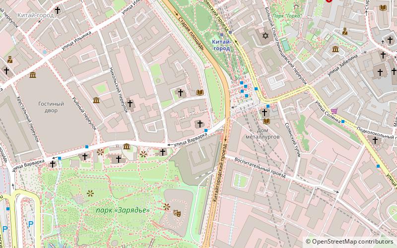 Cerkov Rozdestva Ioanna Predteci u Varvarskih vorot location map