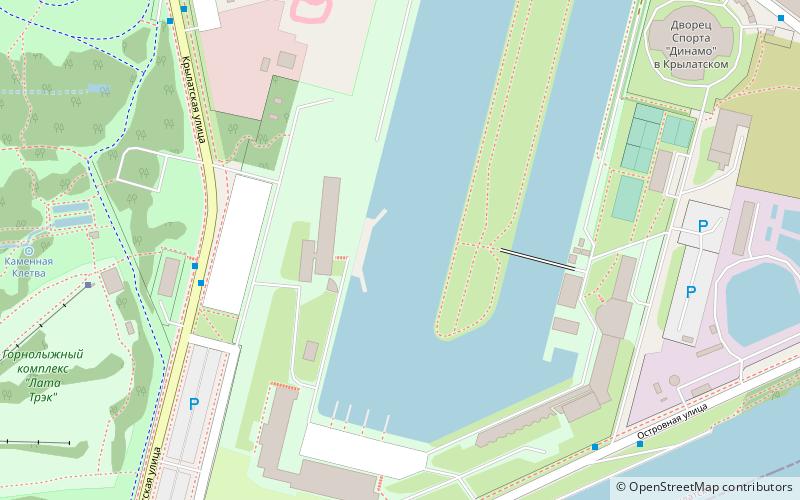 Krylatskoye Rowing Canal location map