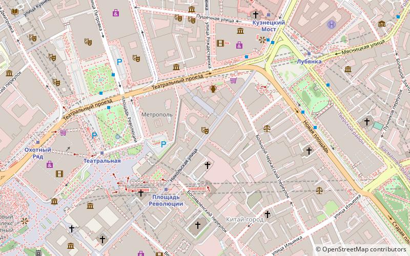 Moscow Chamber Musical Theatre location map