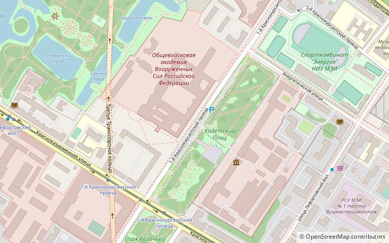 Catherine Palace location map