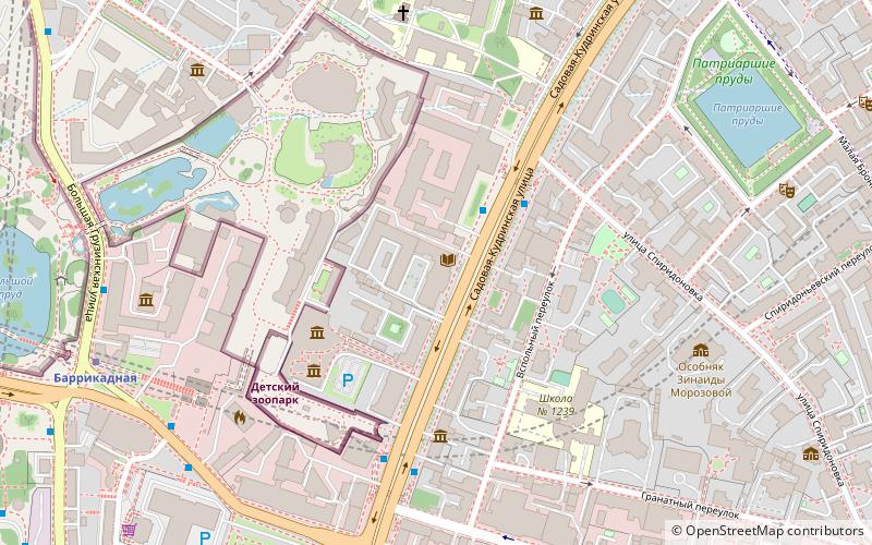 Kutafin Moscow State Law University location map