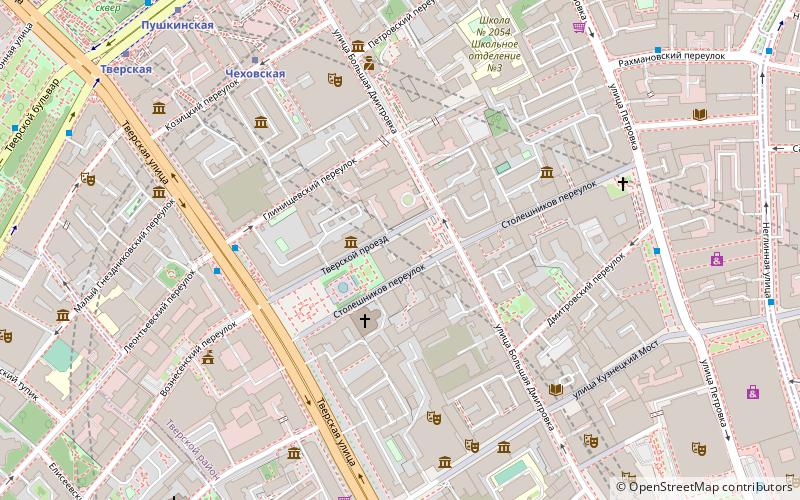 Marx–Engels–Lenin Institute location map