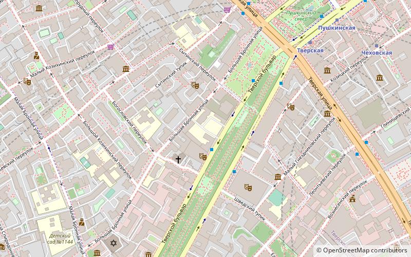Maxim-Gorki-Literaturinstitut location map