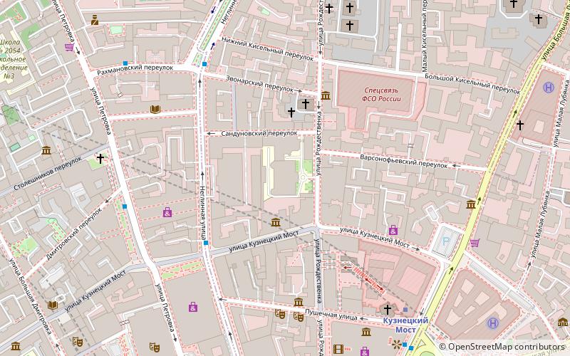 Moskauer Architektur-Institut location map