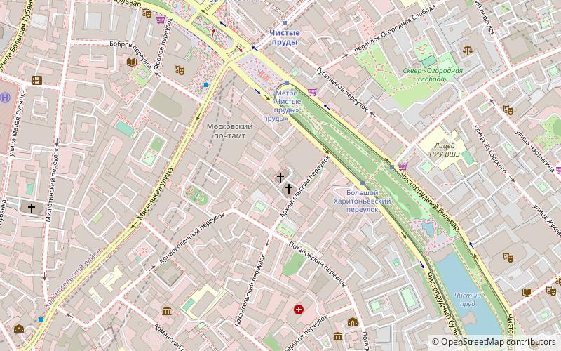 Tour Menchikov location map