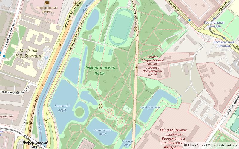 Lefortovo District location map