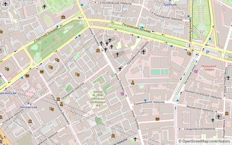 Petrovka Street location map