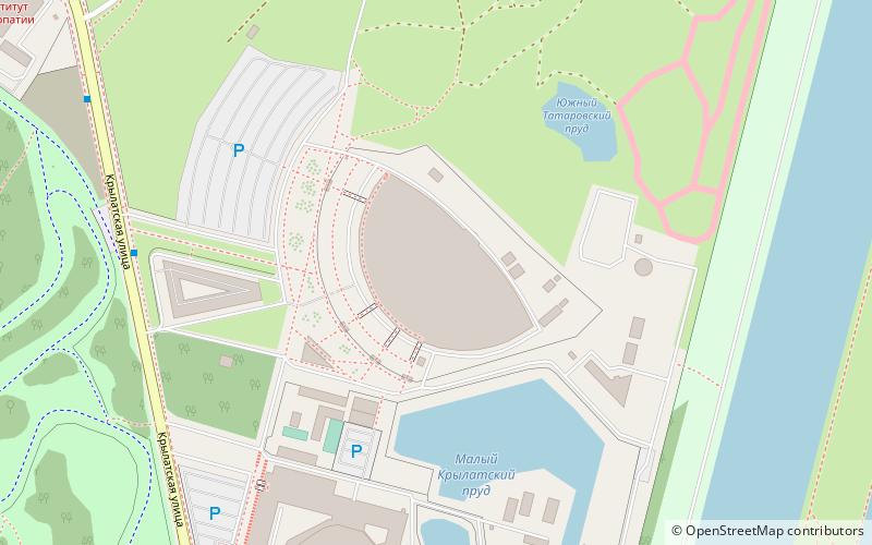 Eispalast Krylatskoje location map