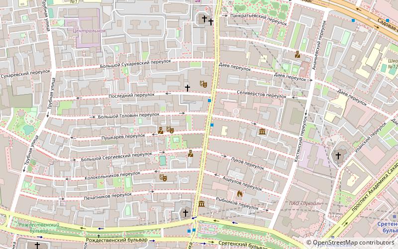 Sretenka Street location map