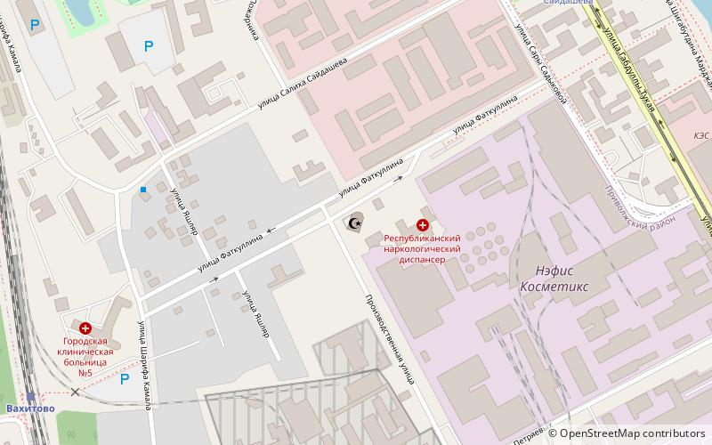 Äcem Mosque location map