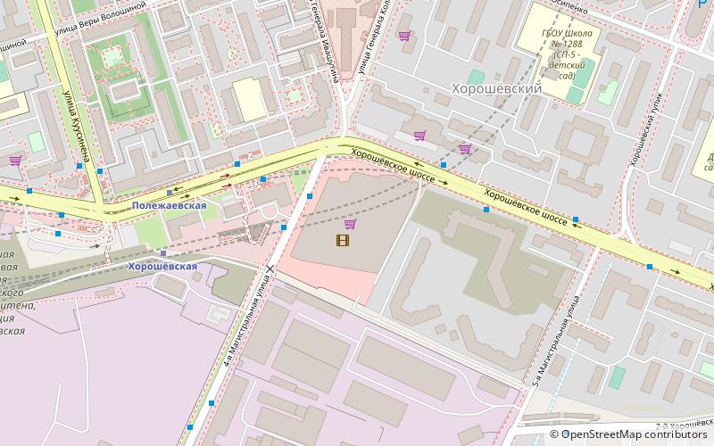 horoso moscow location map