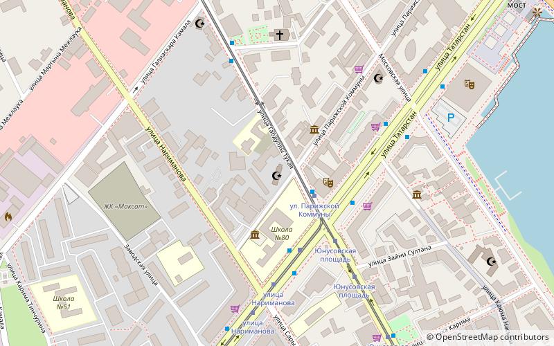 Galeevskaa mecet location map