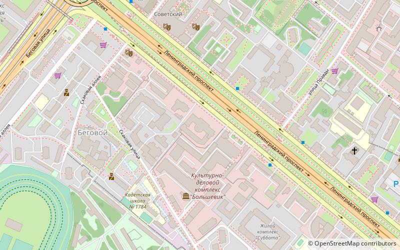 International University in Moscow location map