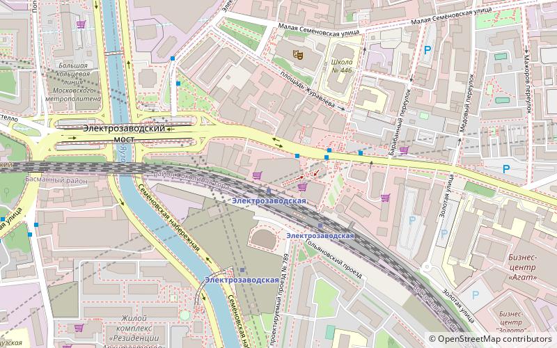 silver house shopping center moscow location map