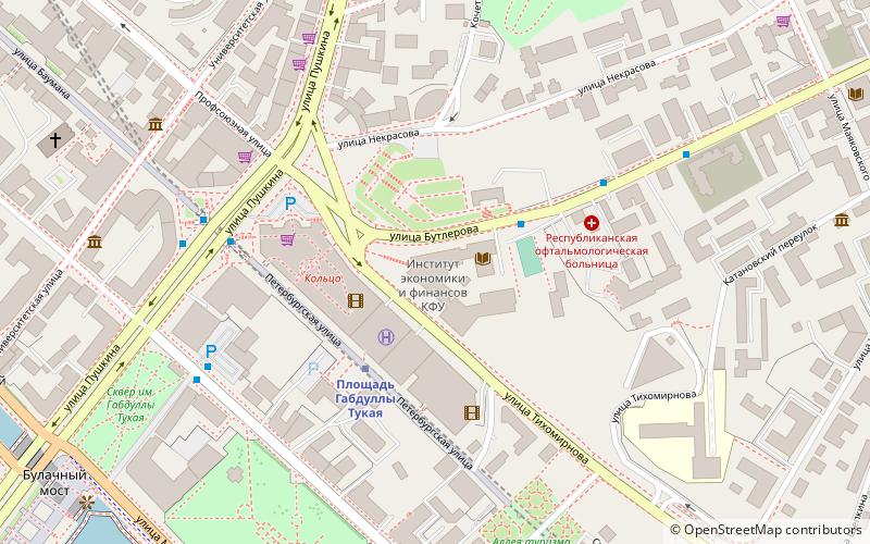 Kazan State Finance and Economics Institute location map