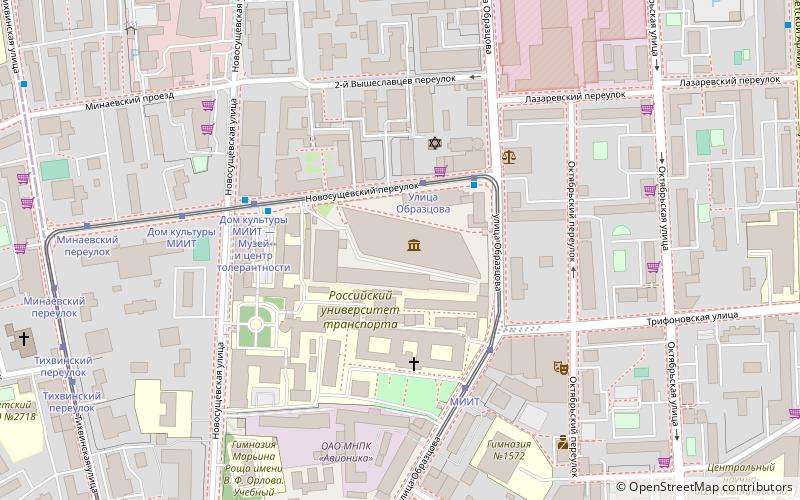 National Centre for Contemporary Arts location map