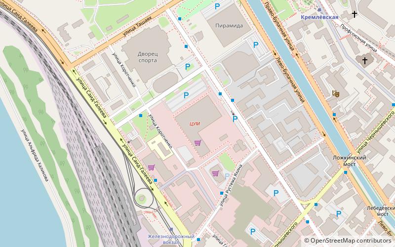 tsum shopping center kazan location map
