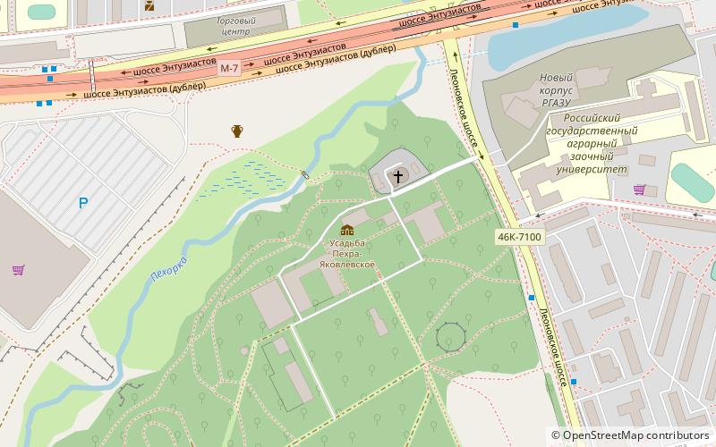 Usadba Pehra-Akovlevskoe location map