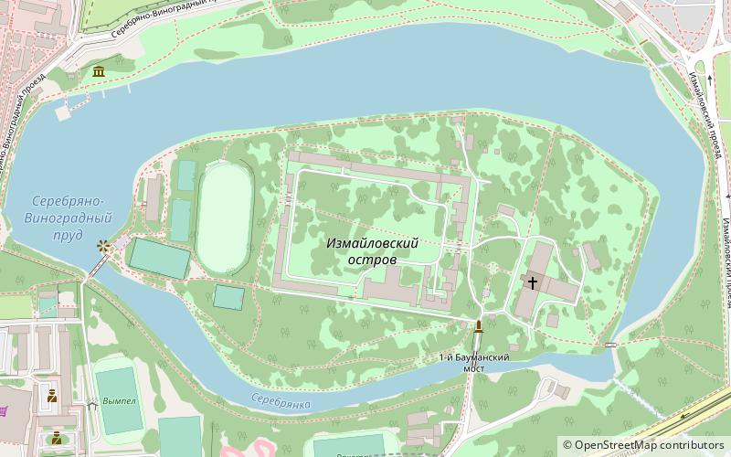 Izmaylovo Estate location map