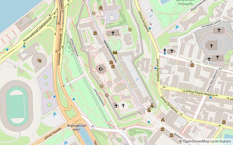 state hermitage museum in kazan location map