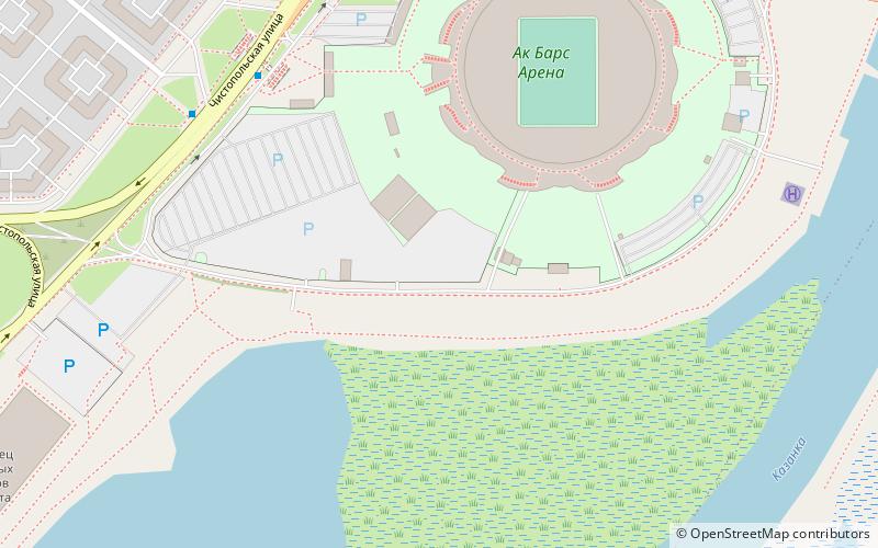 Ak Bars Arena location map