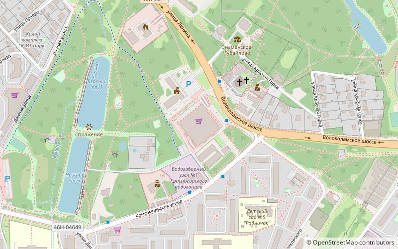 krasnyi kit mall krasnogorsk location map