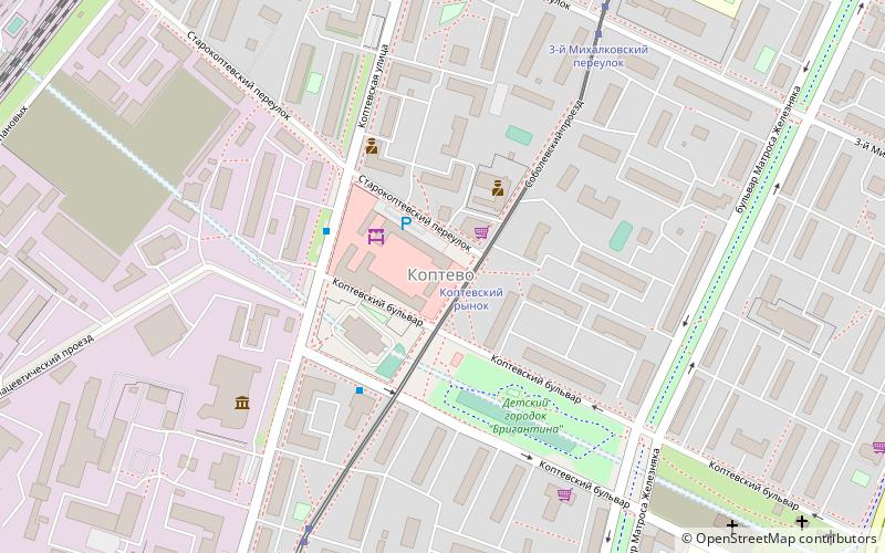 Koptevo location map