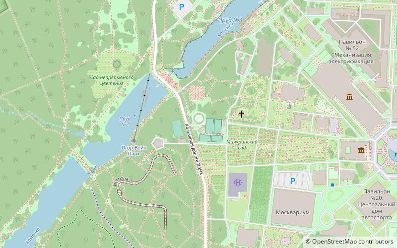 Vysotnyj verevocnyj park Sky Town location map