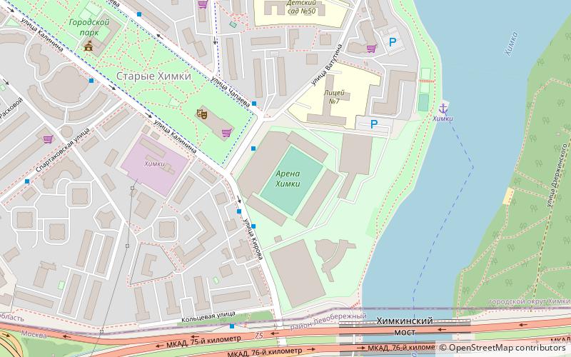 Arena Khimki location map