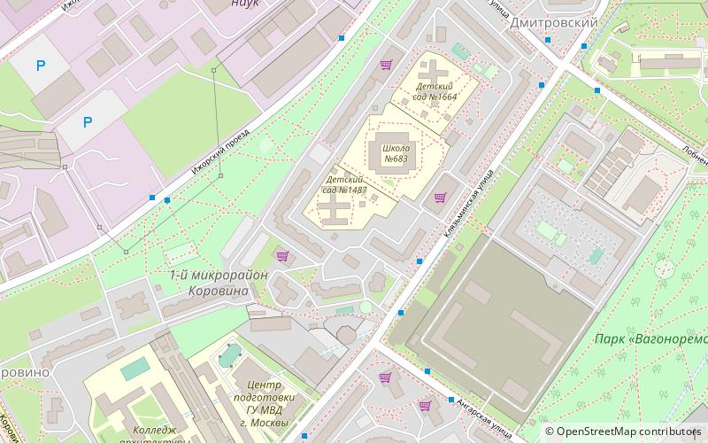 Dmitrovski location map