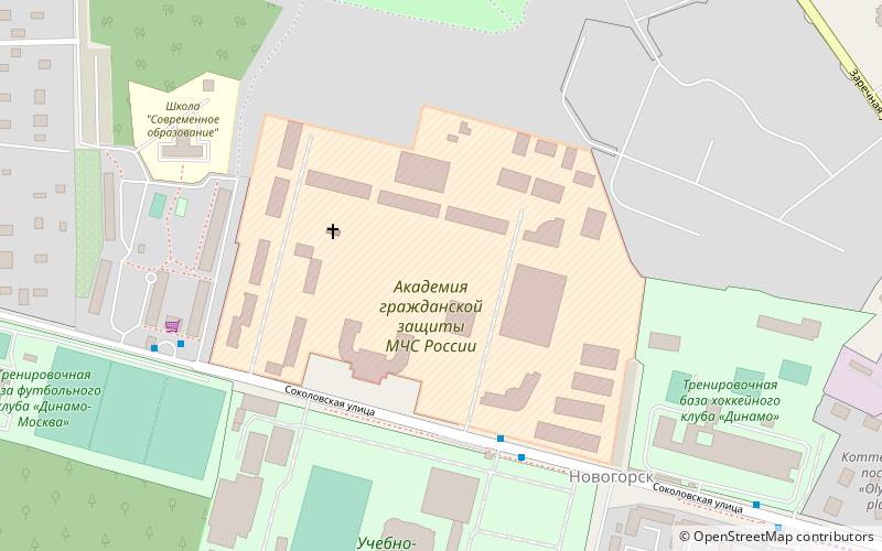 civil defense academy of the ministry of emergency situations khimki location map