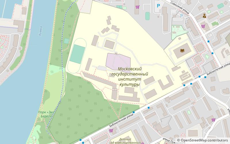 Moscow State Art and Cultural University location map