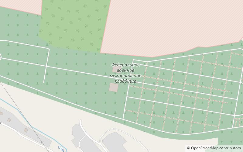 Federalny Cmentarz Wojskowy location map