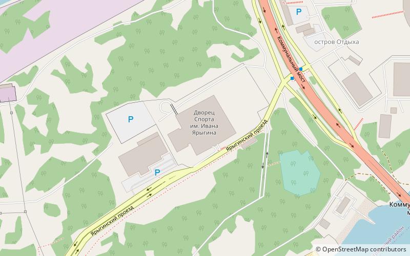 Ivan Yarygin Sports Palace location map