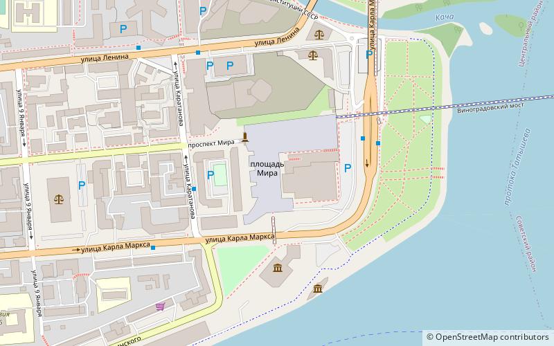 krasnoyarsk museum center location map