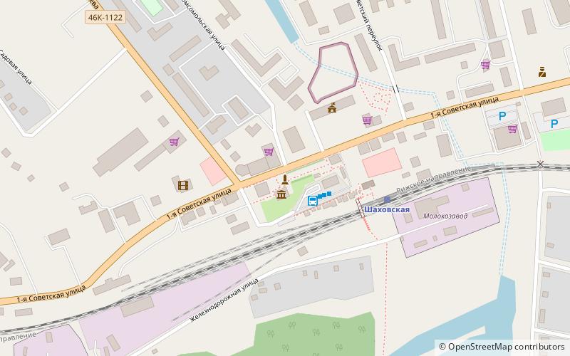 sahovskoj memorial shakhovskaya location map