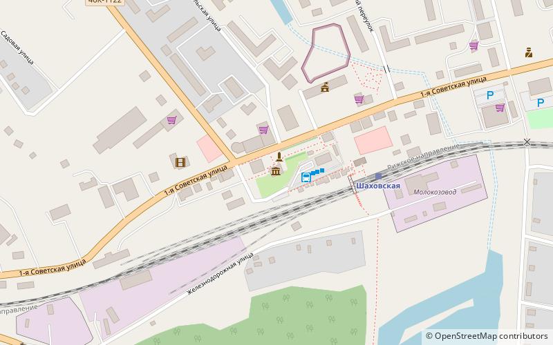sahovskoj kraevedceskij muzej shakhovskaya location map