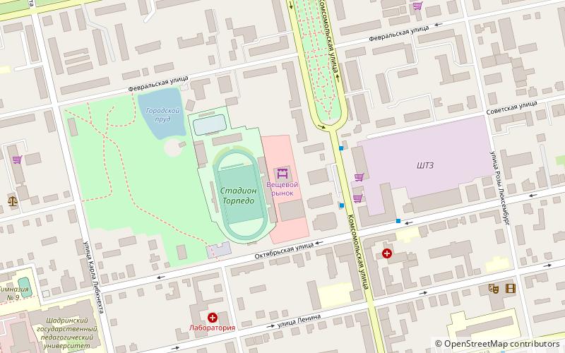 shopping center shadrinsk location map