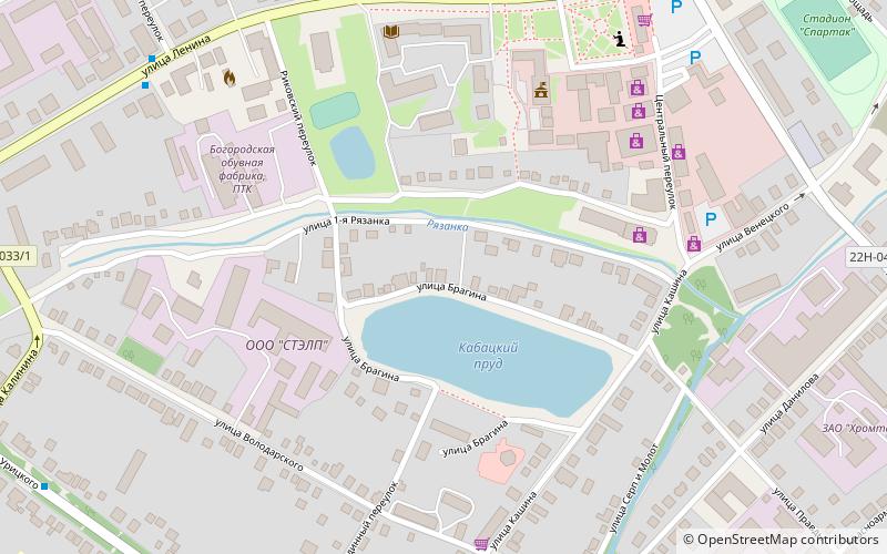 usadba l a loseva rosina bogorodsk location map